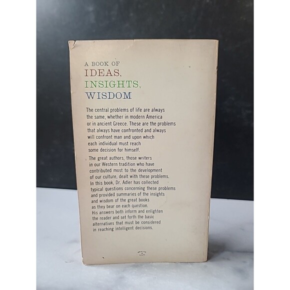 Great Ideas From The Great Books By Dr. Mortimer J. Adler Paperback - Picture 9 of 10